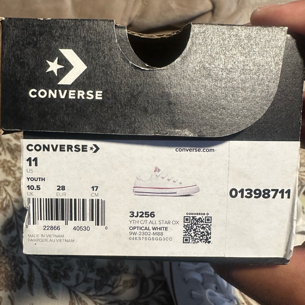 Converse All Stars White Low Tops